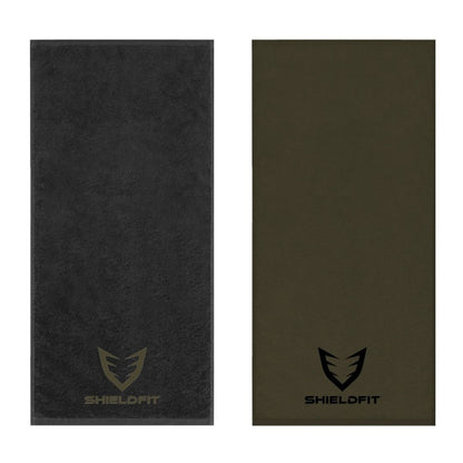 Antibacterial Gym Towel: Urban Army Green