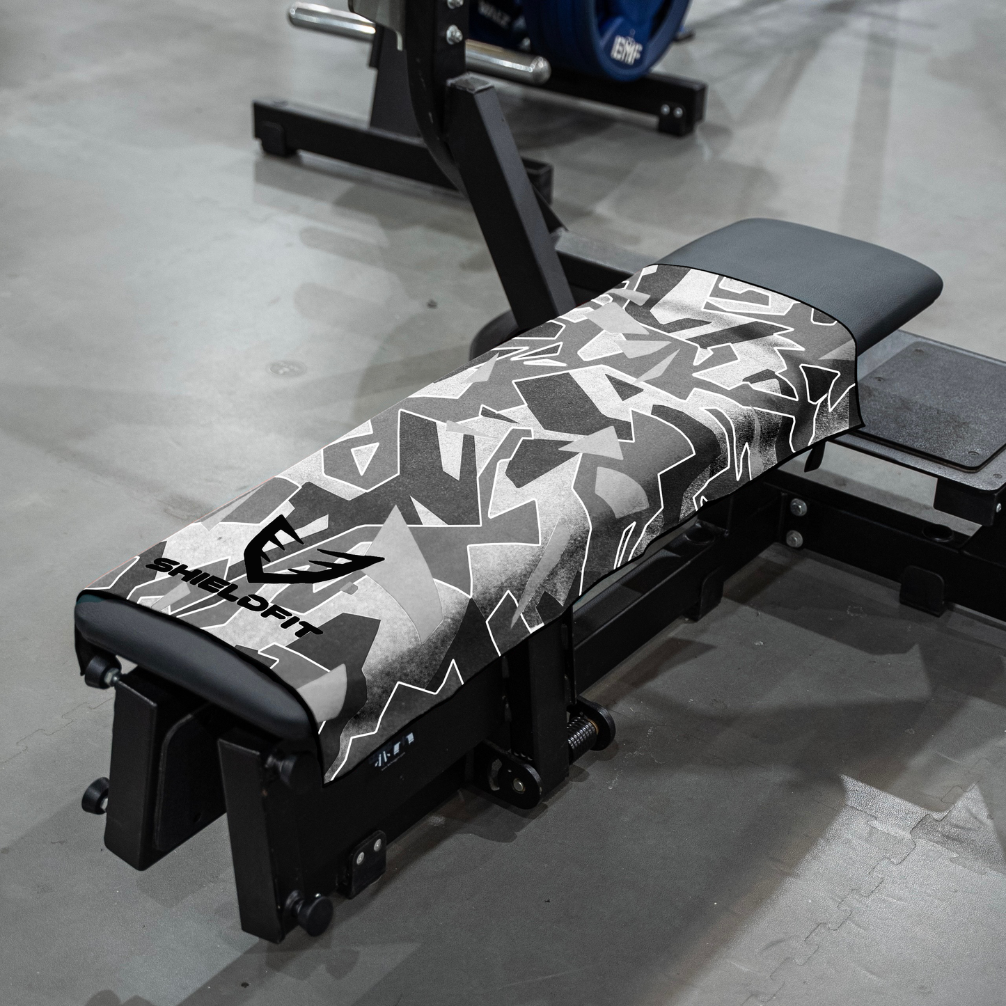 Antibacterial Gym Towel: Frost White