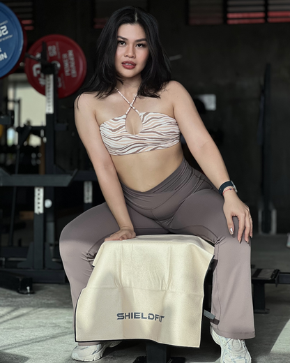 Antibacterial Gym Towel: Paloma Beige
