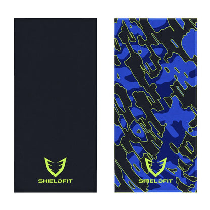 Antibacterial Gym Towel: Hybrid Azure Blue