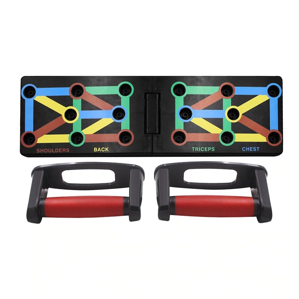 9-in-1 Push Up Board – Home Workout